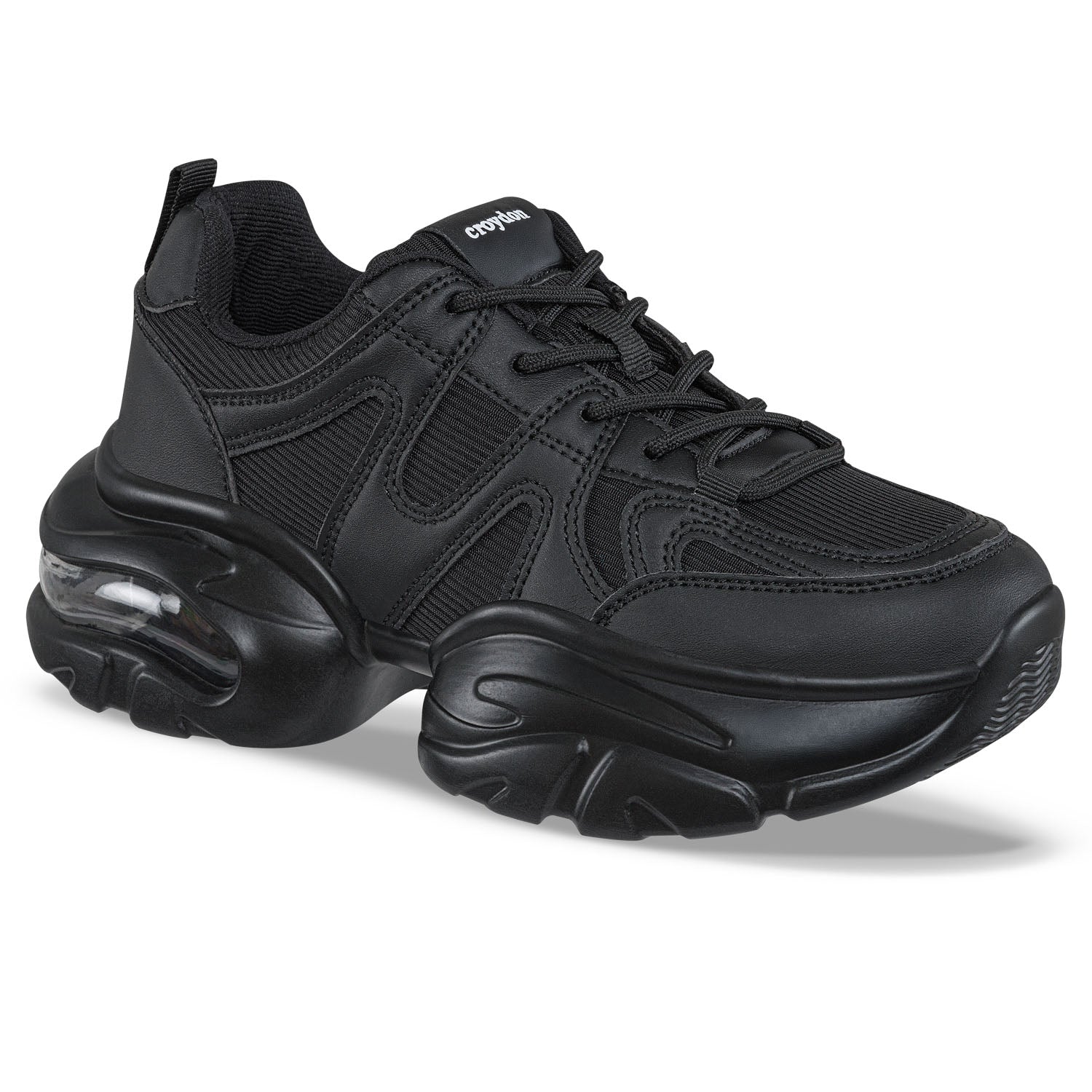 Tenis Urbanos Rini Negro Croydon para Mujer