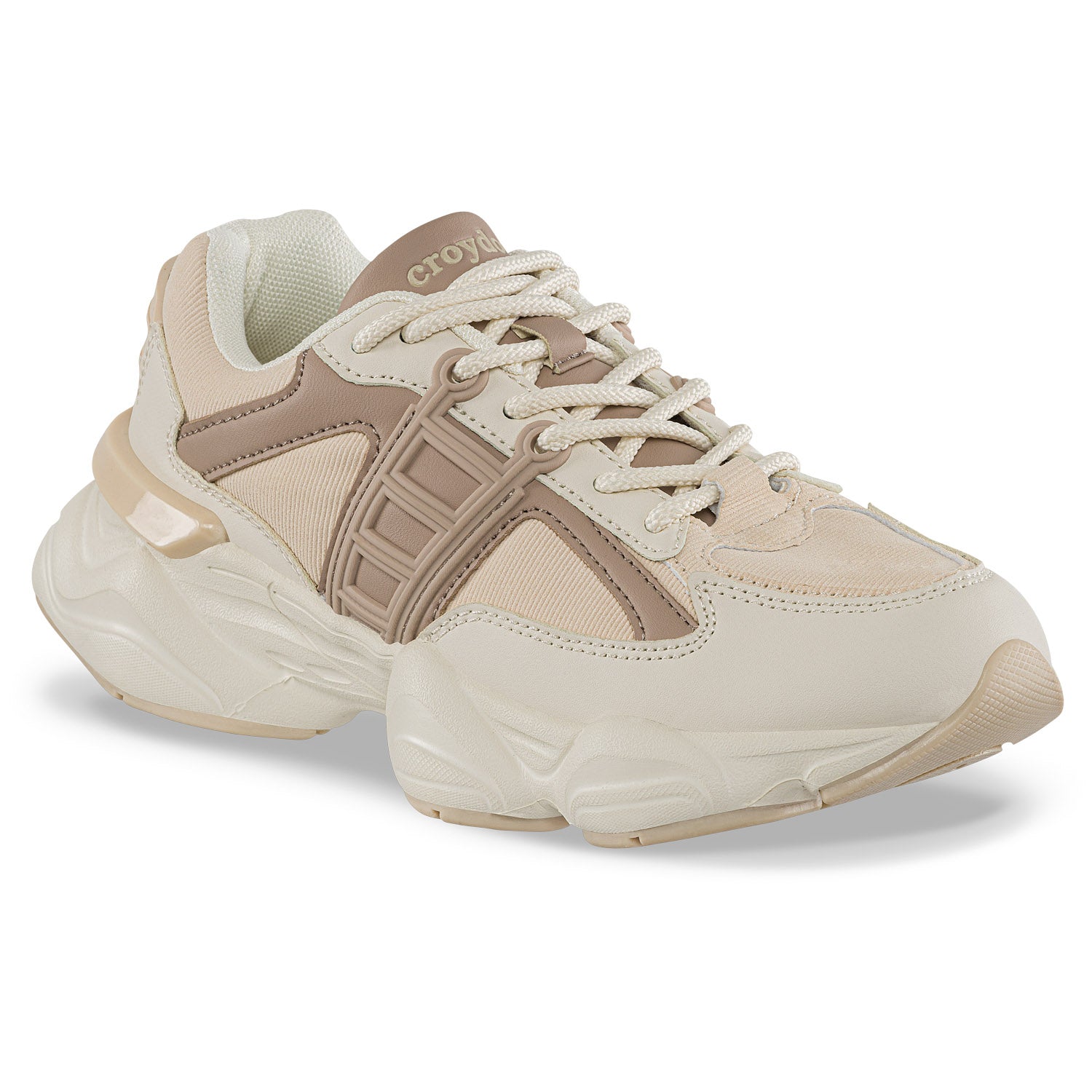 Tenis Urbanos Nado Beige-Beige Croydon para Mujer
