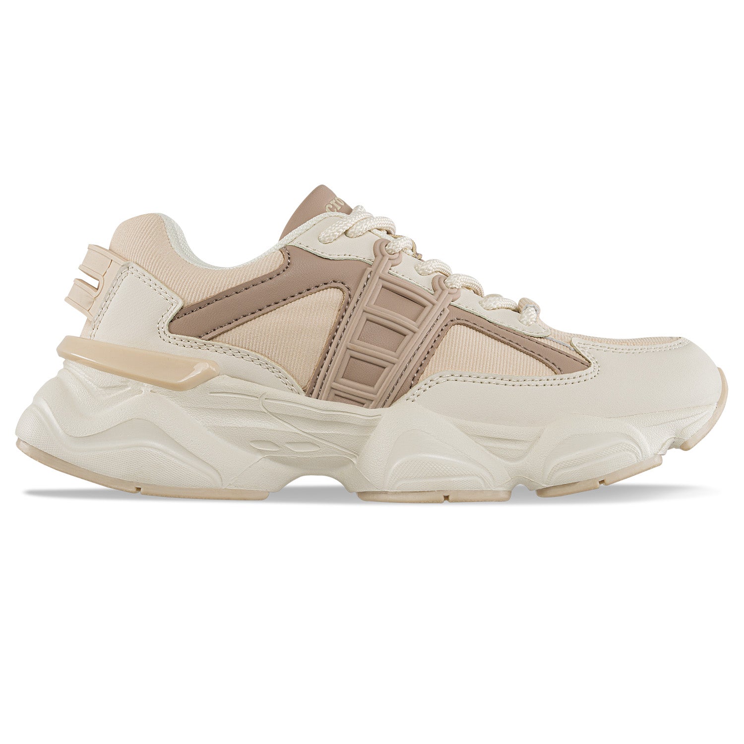 Tenis Urbanos Nado Beige-Beige Croydon para Mujer