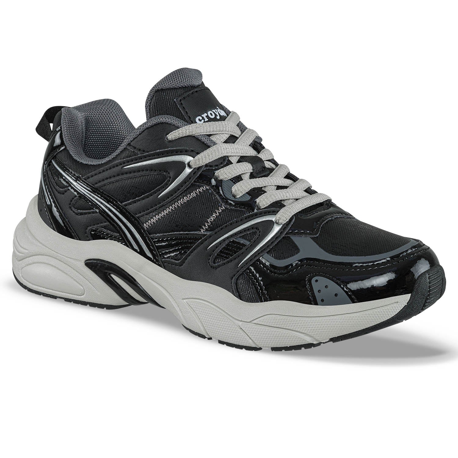 Tenis Urbanos Argame Negro Croydon para Mujer