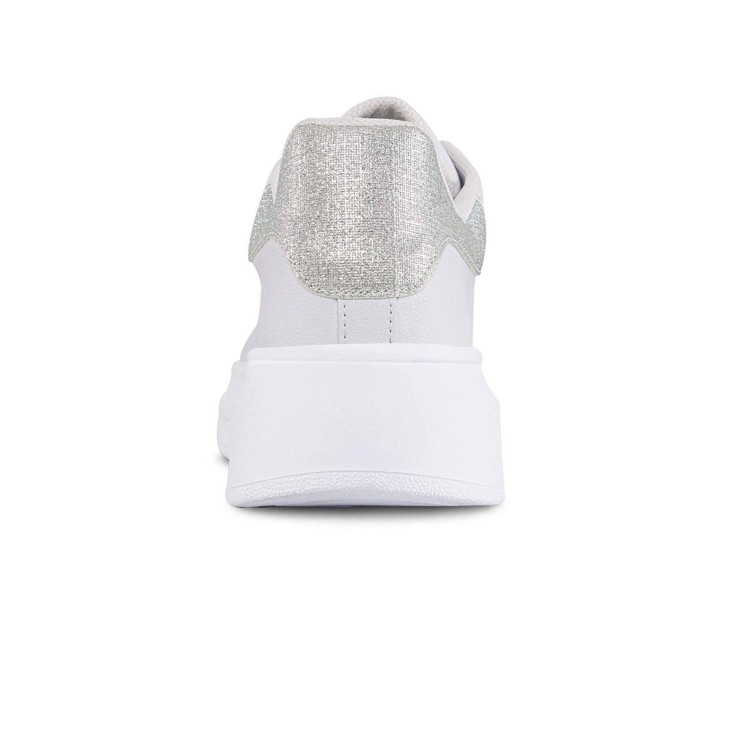 Tenis Urbanos Zayuri Blanco-Plata Croydon para Mujer