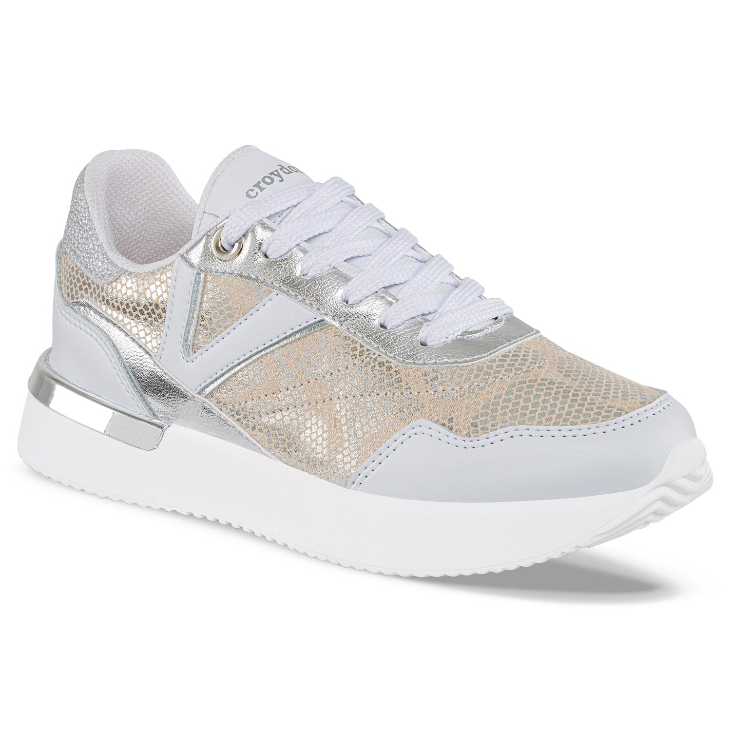 Tenis Urbanos Karli Plata Croydon para Mujer