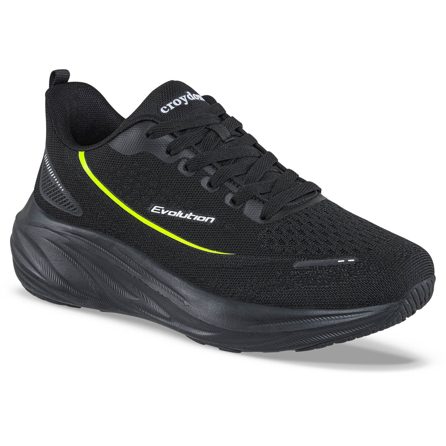 Tenis Running Fardo Negro Croydon para Hombre