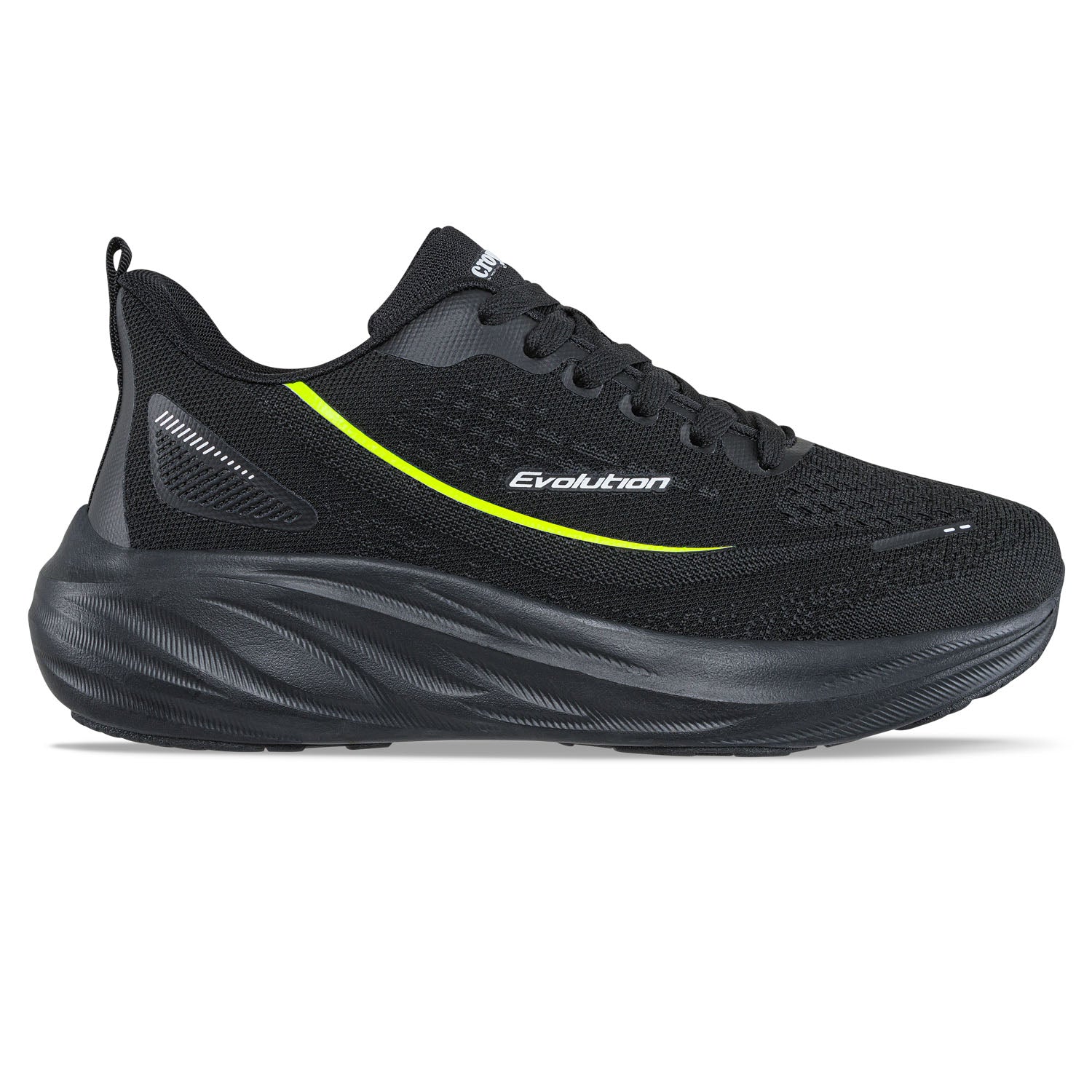 Tenis Running Fardo Negro Croydon para Hombre
