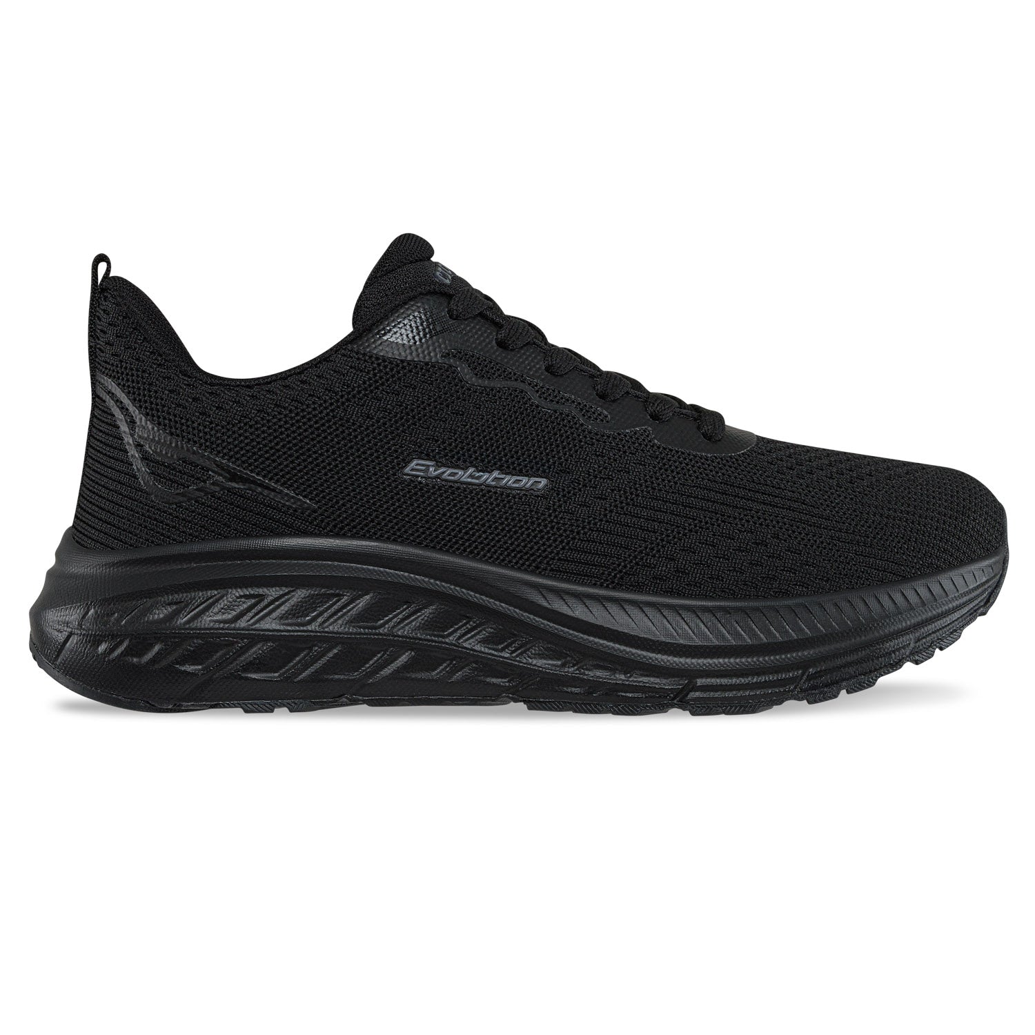 Tenis Running Datil Negro-Negro Croydon para Hombre