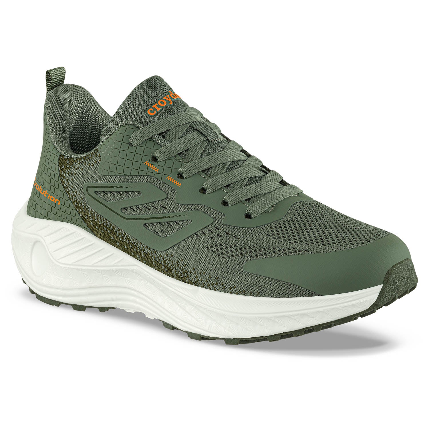 Tenis Running Oliban Verde Croydon para Hombre