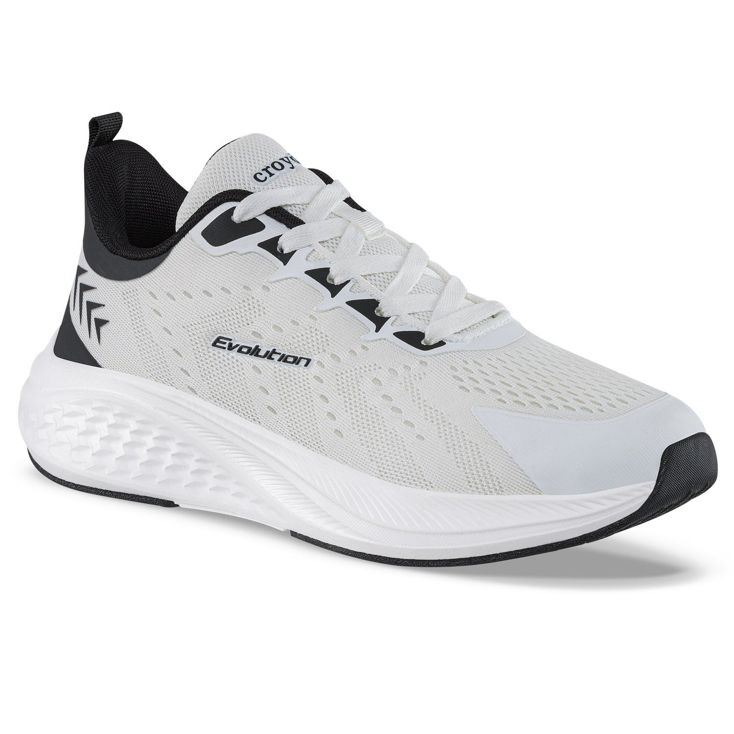 Tenis Running Armal Blanco-Negro Croydon para Hombre