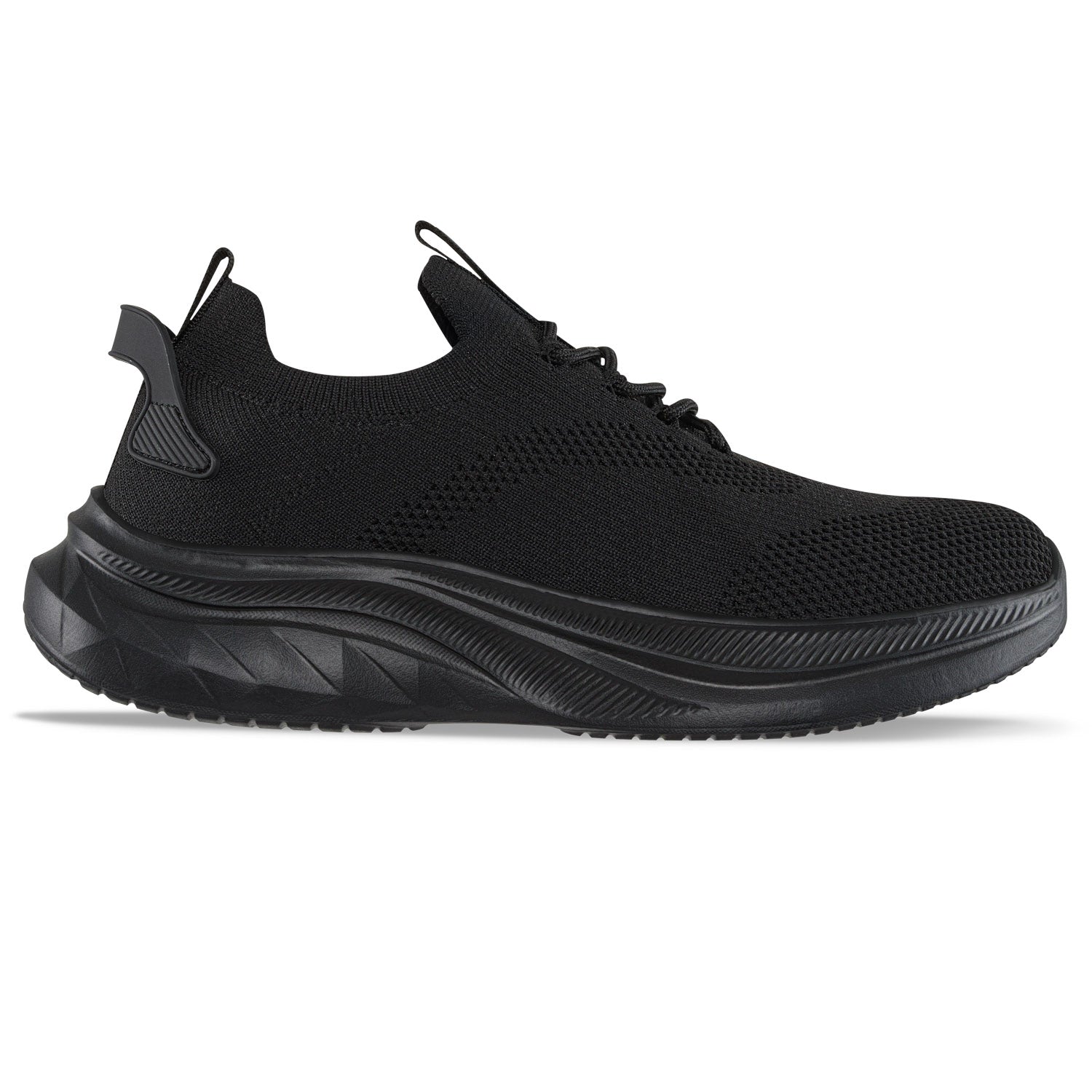 Tenis para Caminar Sonivo Negro-Negro Croydon para Hombre