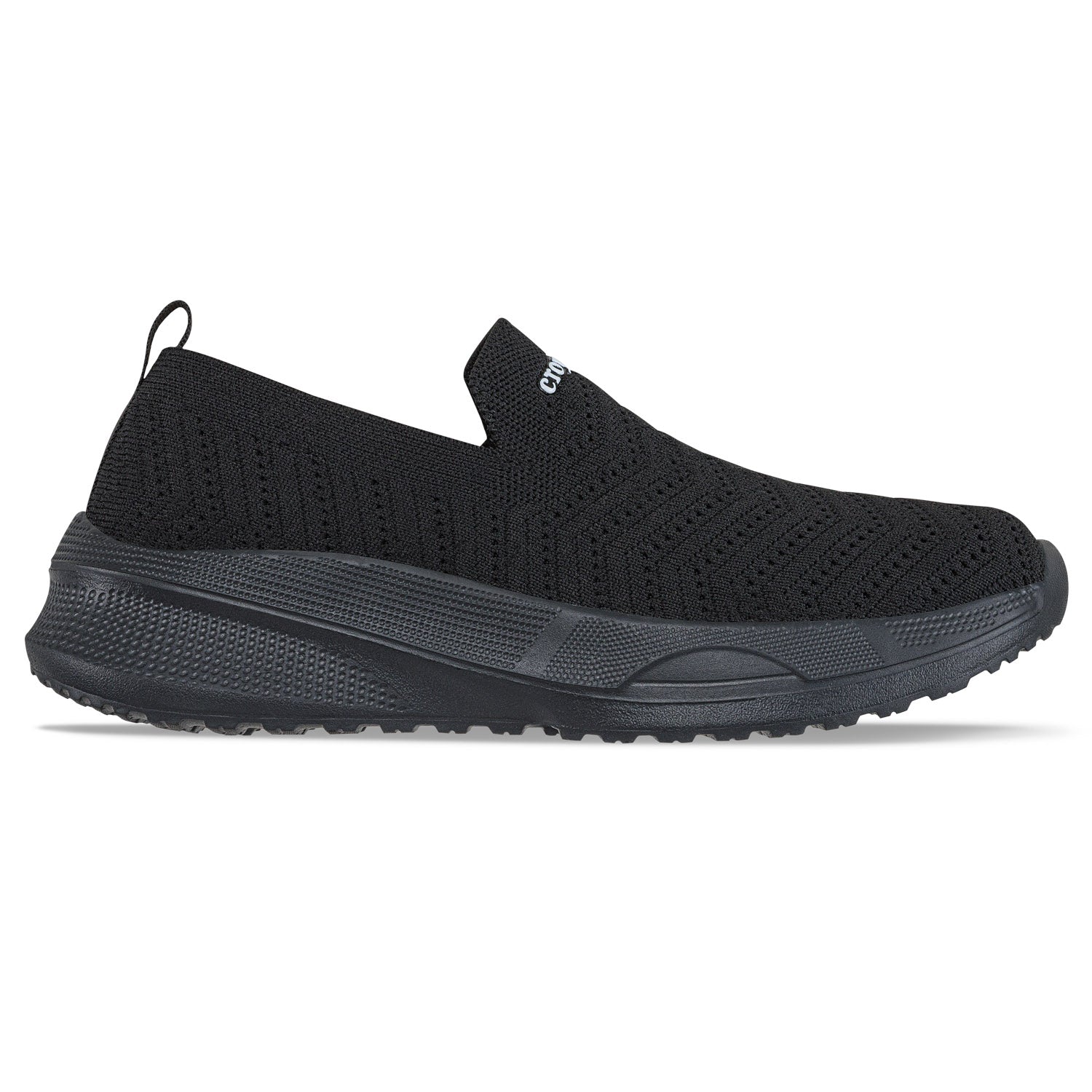 Tenis para Caminar Slom Negro-Negro Croydon para Mujer