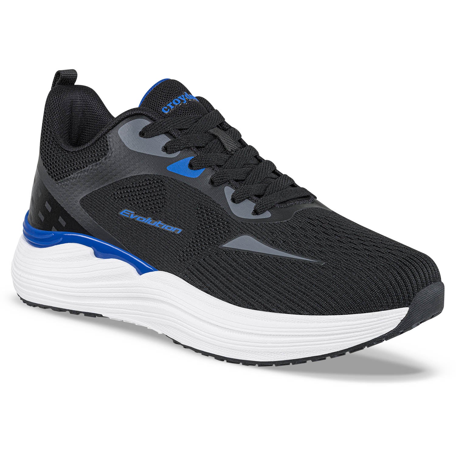 Tenis Running Goder Negro Croydon para Hombre