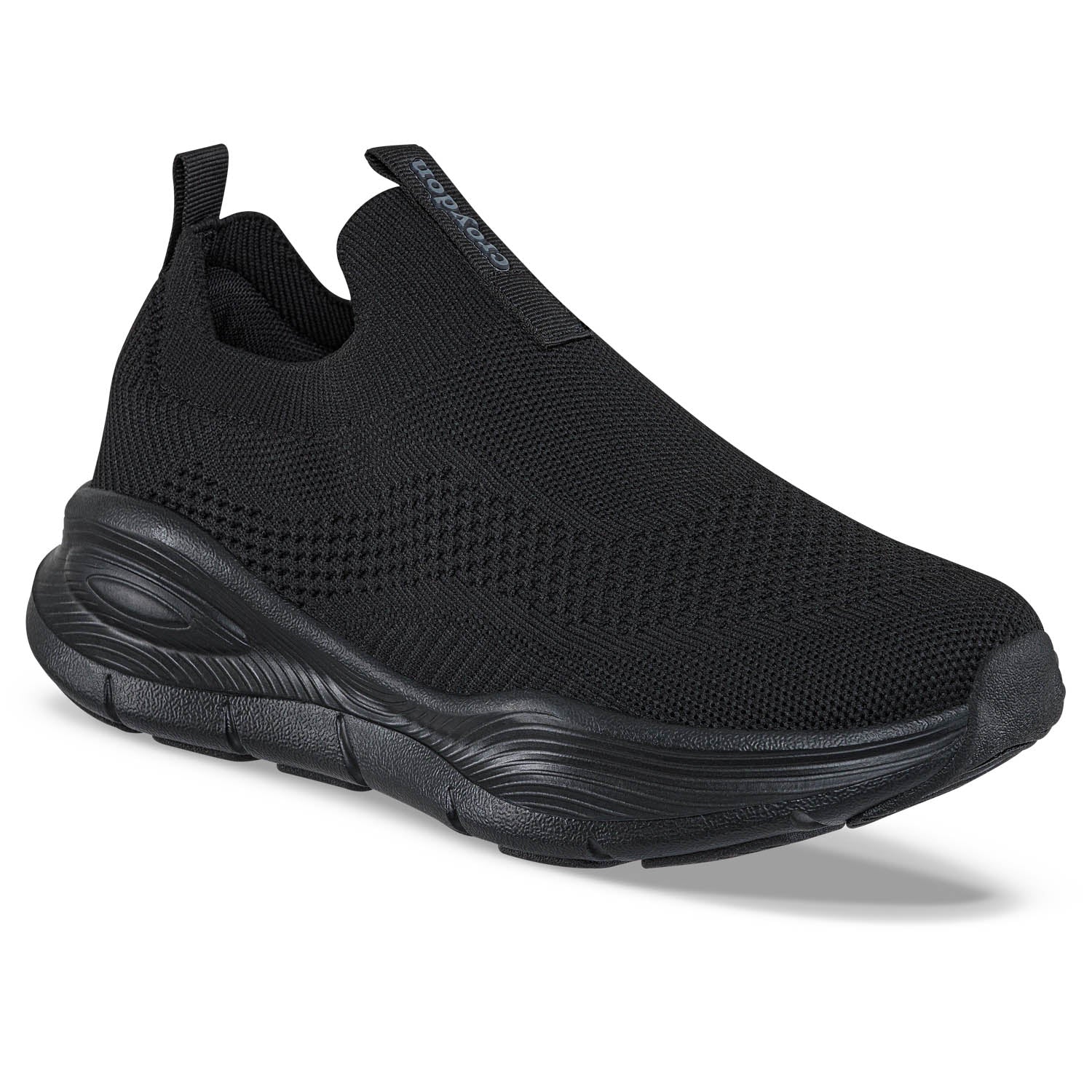 Tenis para Caminar Xosh Negro-Negro Croydon para Mujer