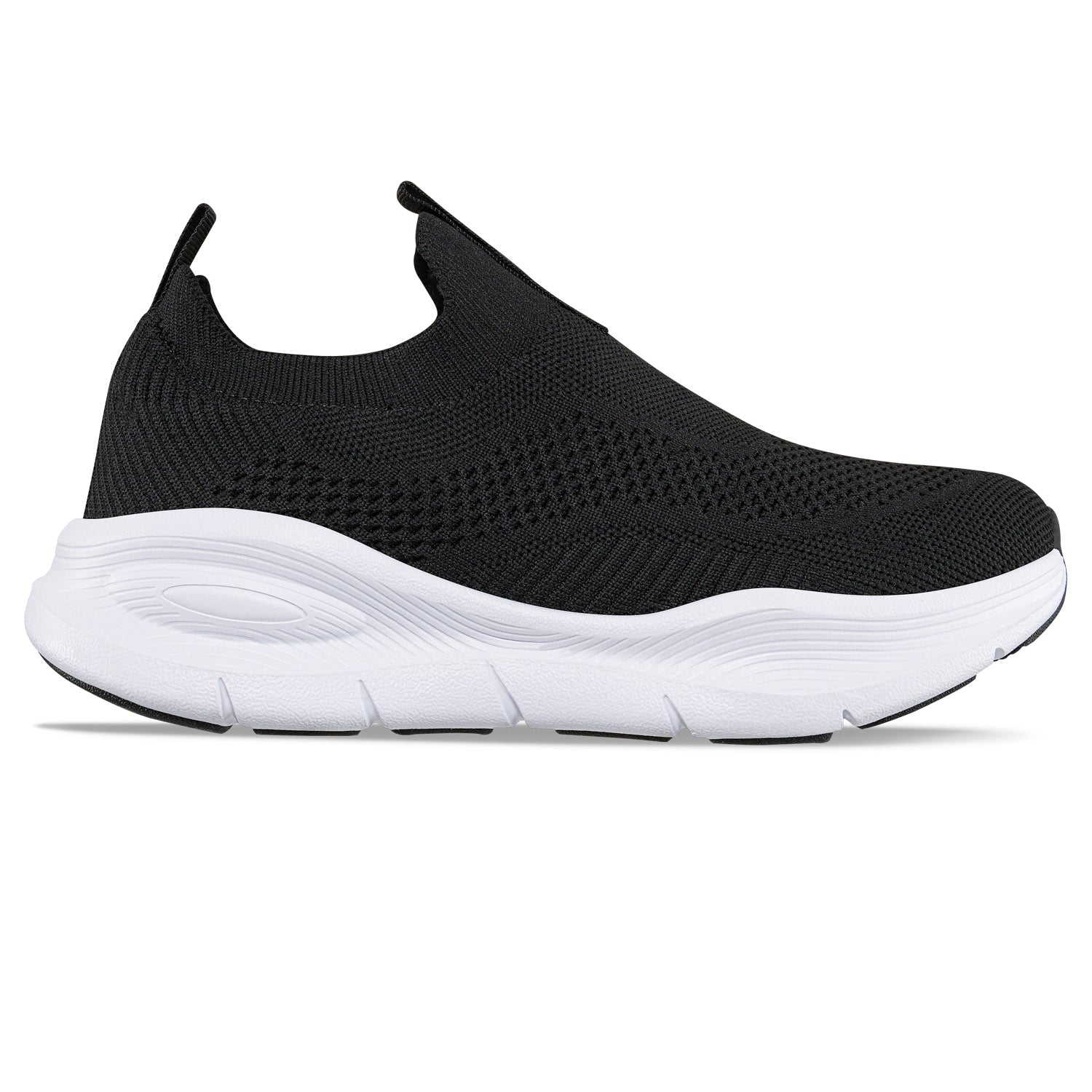 Tenis para Caminar Xosh Negro Croydon para Mujer