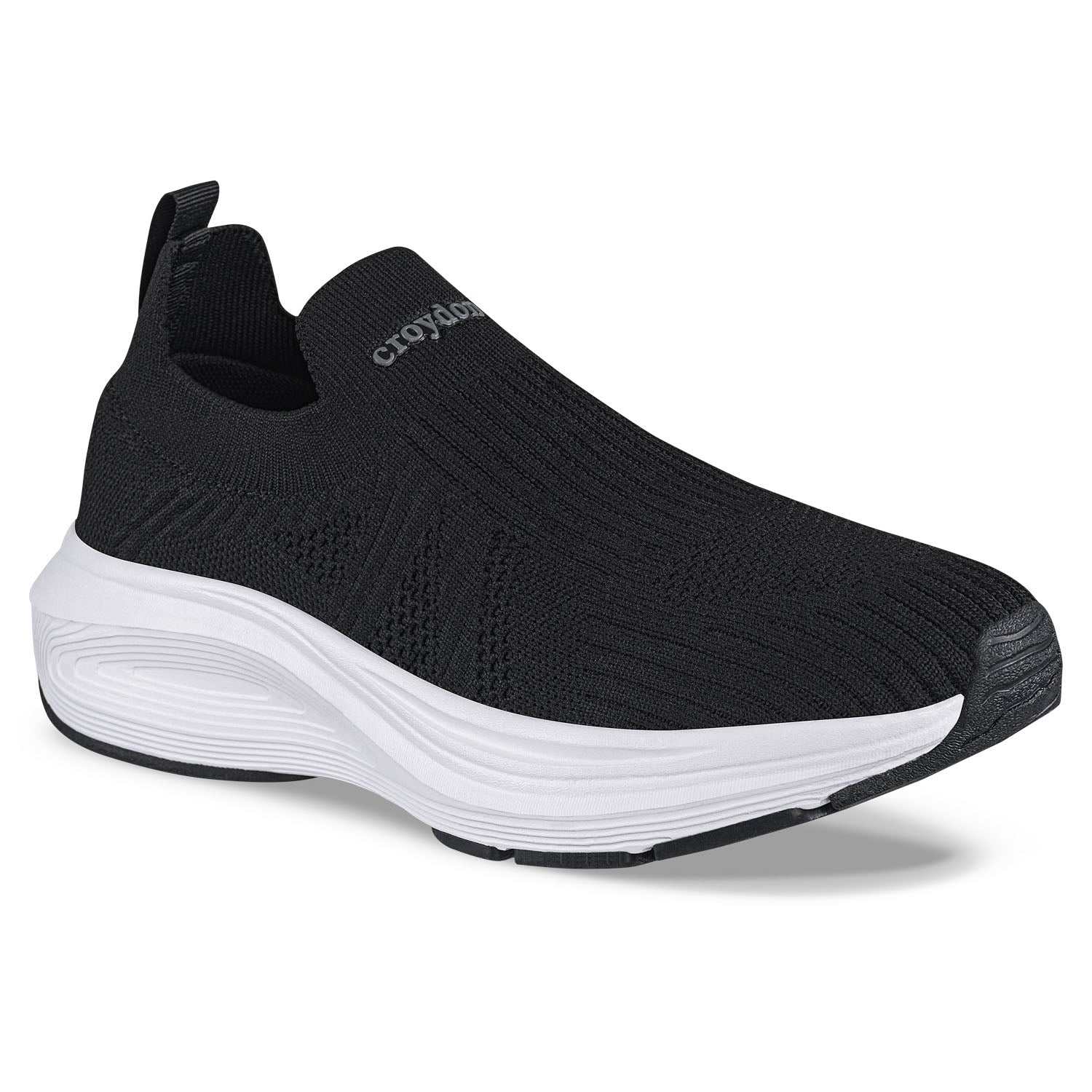 Tenis para Caminar Wefer Negro Croydon para Mujer