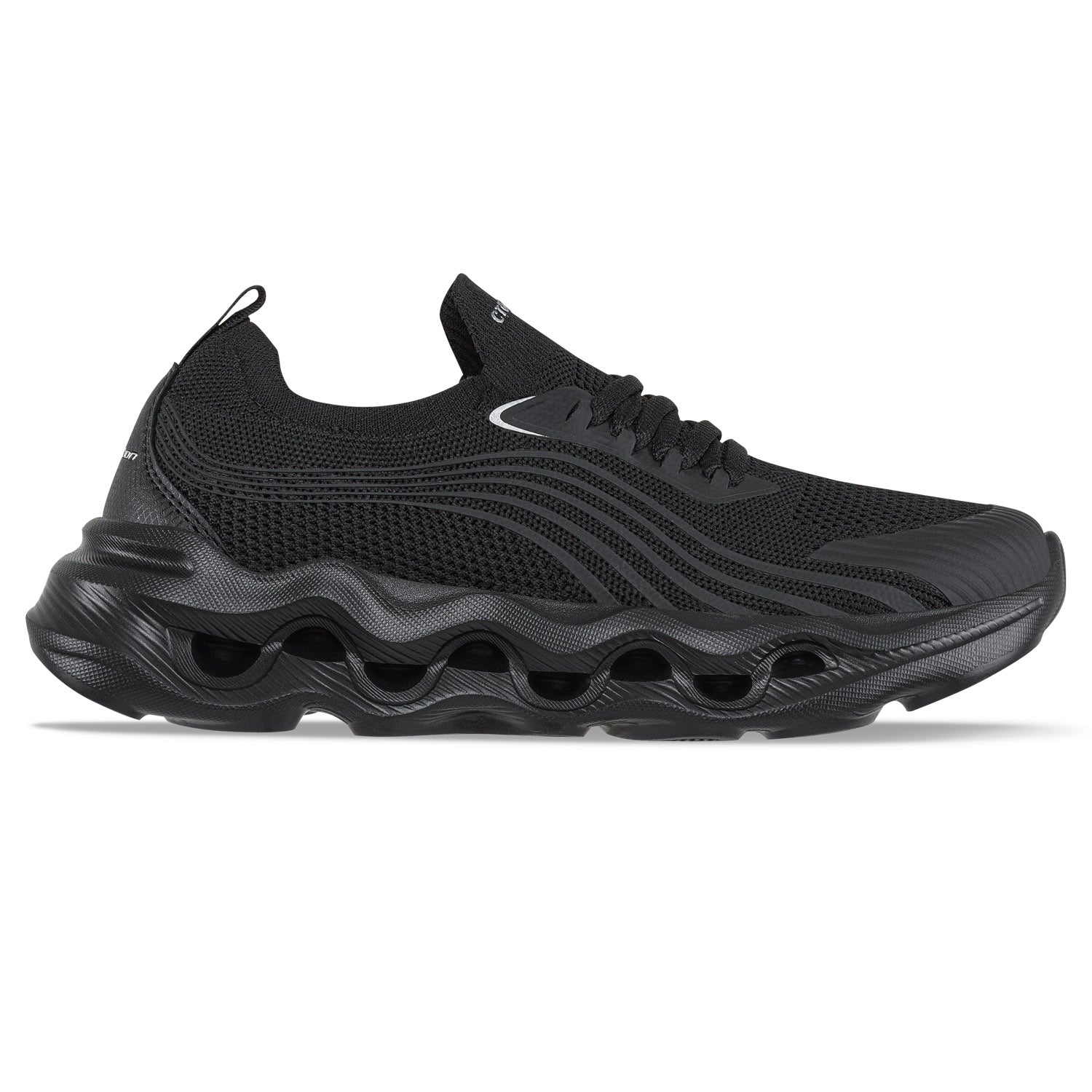 Tenis para Caminar Nami Negro-Negro Croydon para Mujer