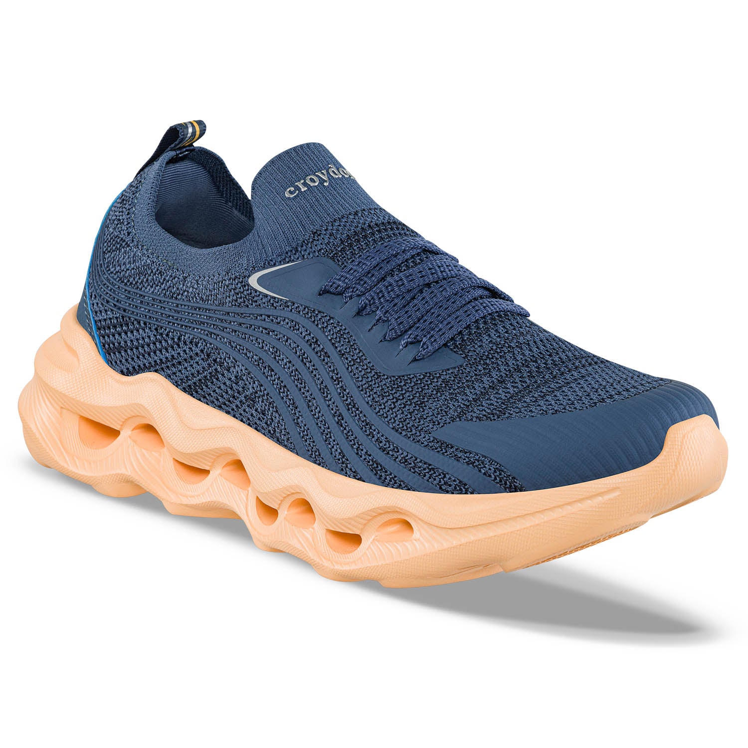Tenis para Caminar Nami Azul Osc Croydon para Mujer