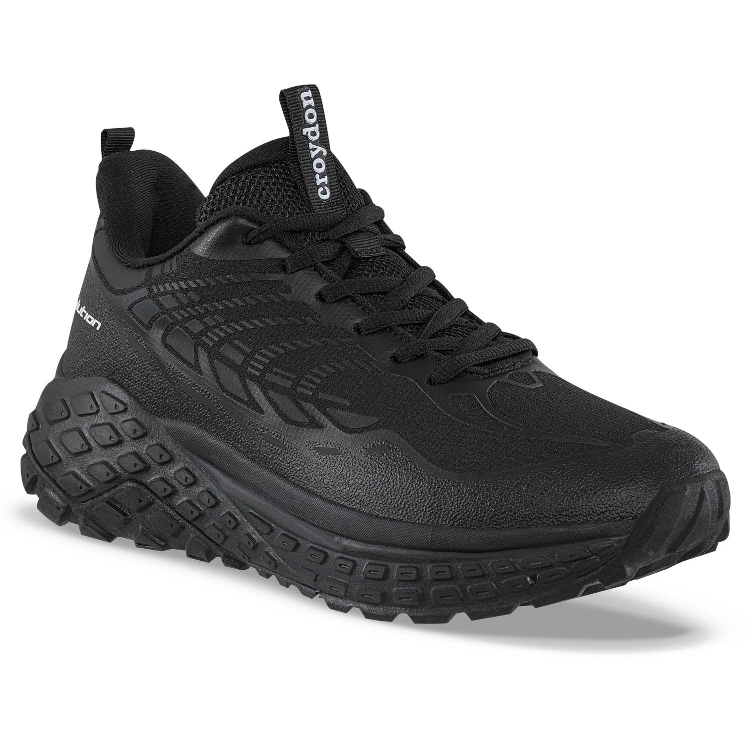 Tenis Trail Running Libir Negro-Negro Croydon para Hombre