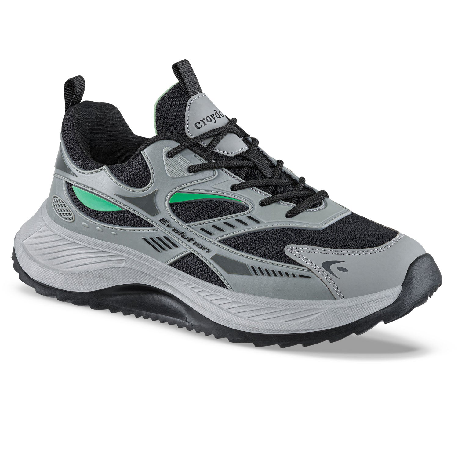 Tenis Running Kavo Gris Osc Croydon para Hombre
