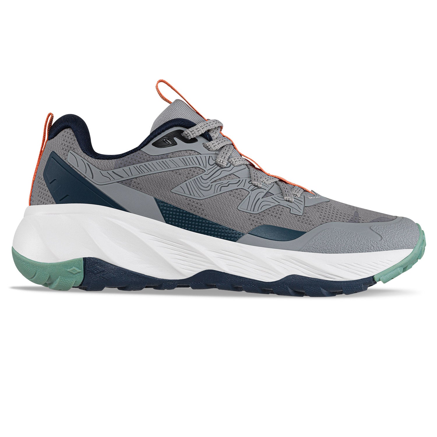 Tenis Trail Running Taralbo Gris Croydon para Mujer