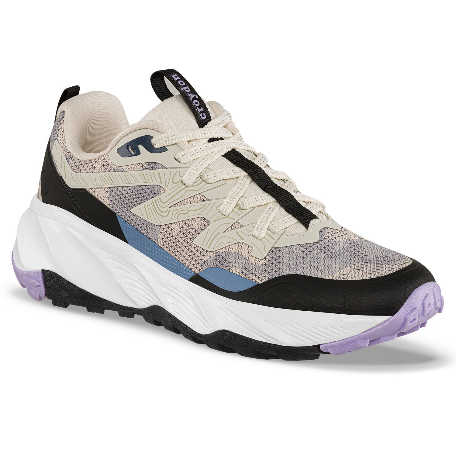 Tenis Trail Running Taralbo Beige Croydon para Mujer