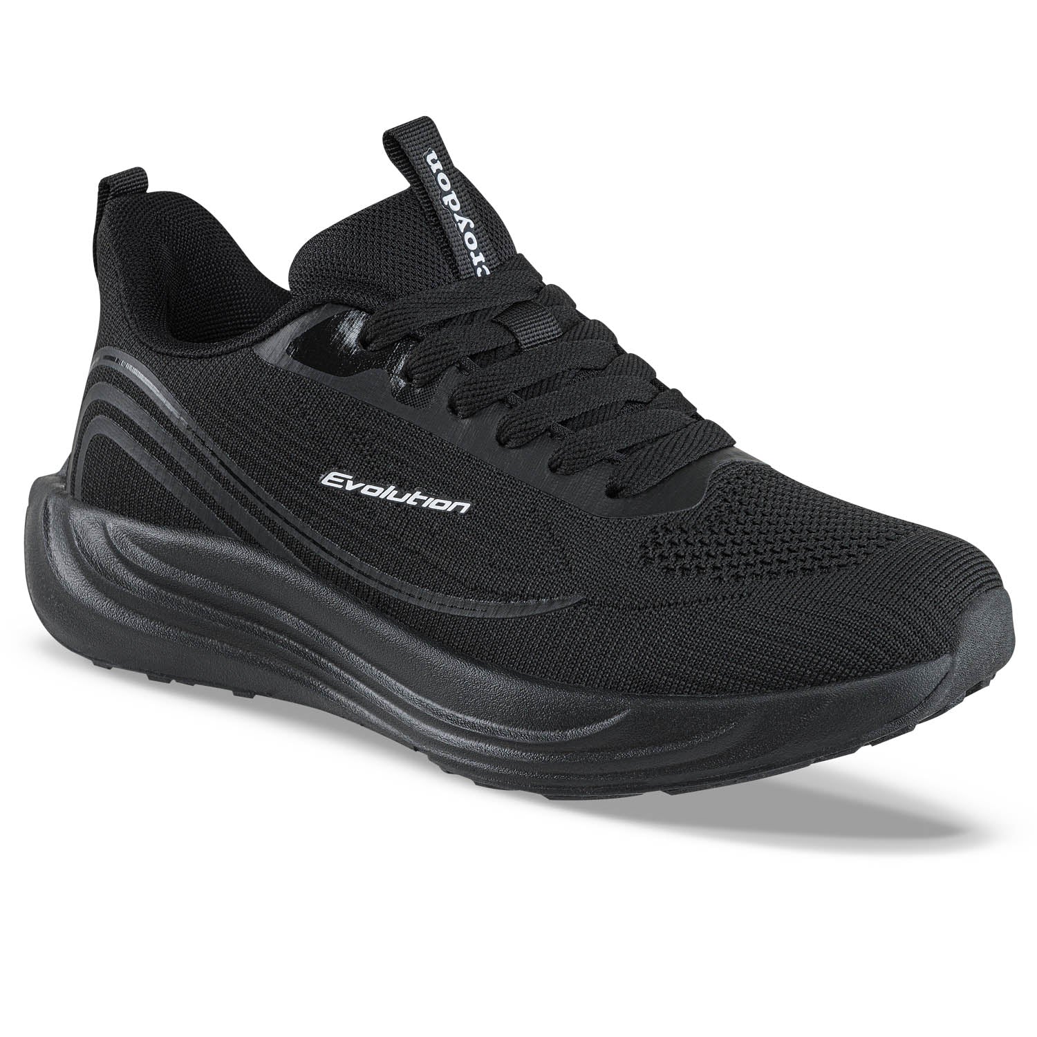 Tenis Running Peko Negro-Negro Croydon para Mujer