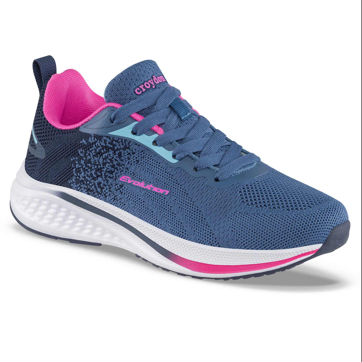 Tenis Running Zelar Azul Croydon para Mujer