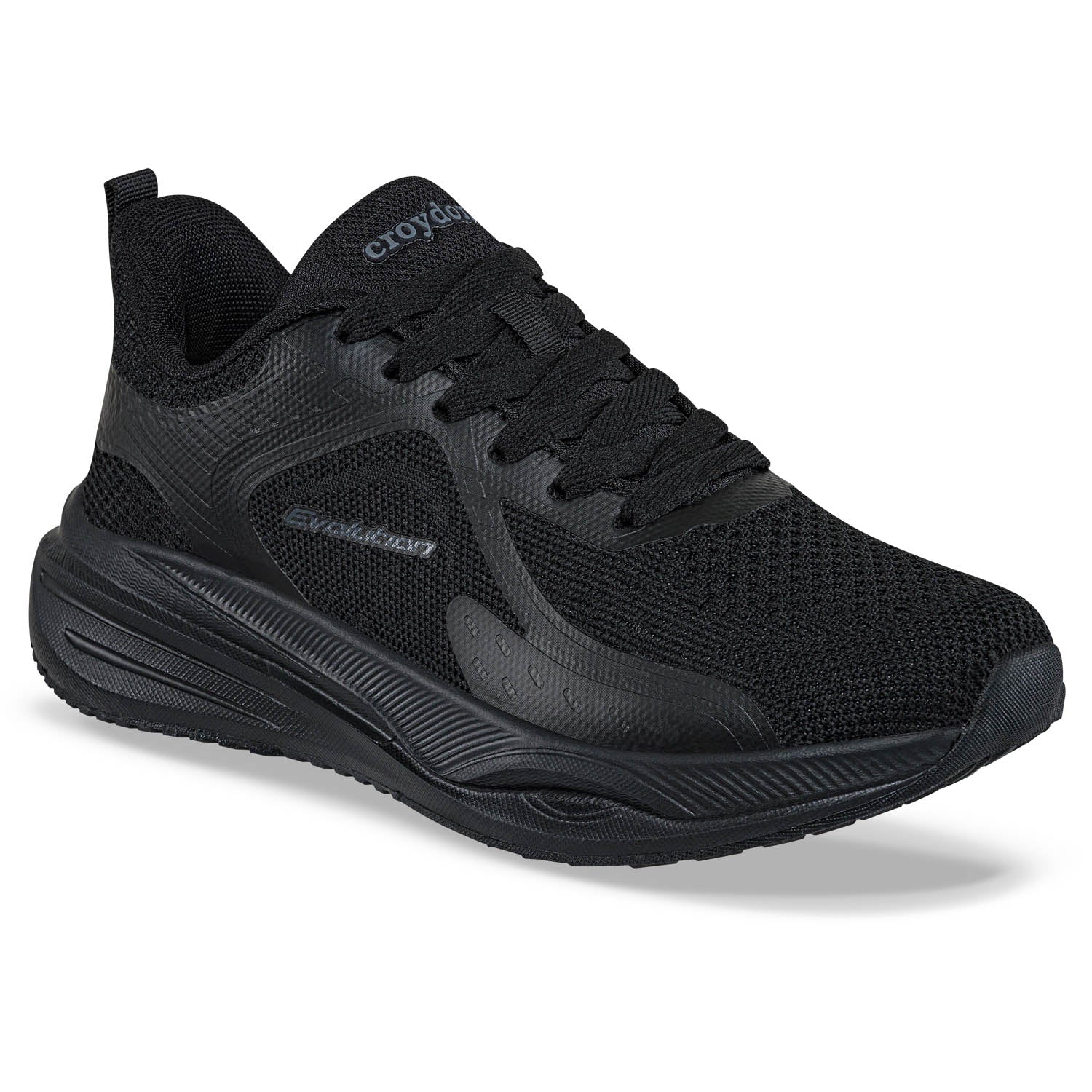 Tenis Running Dorbu Negro-Negro Croydon para Mujer