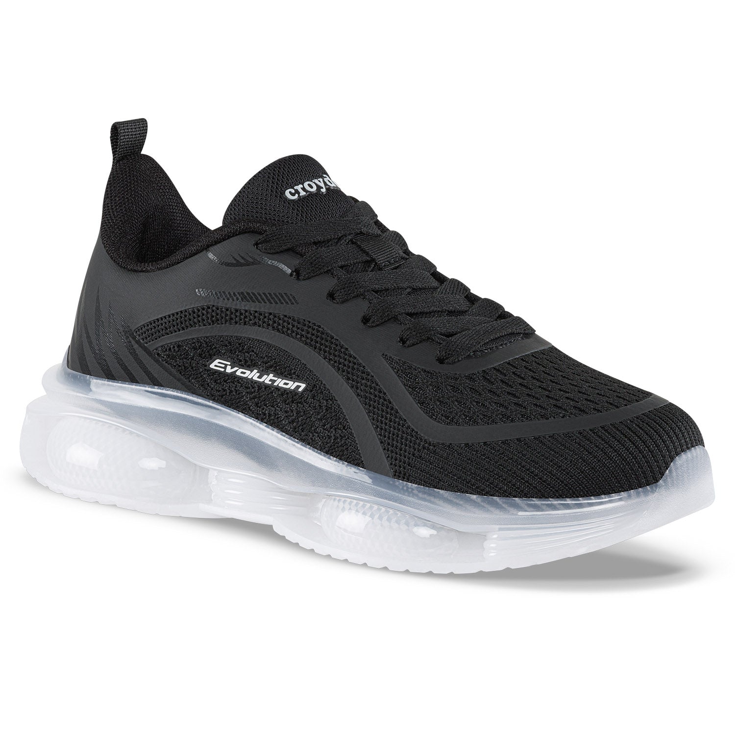 Tenis Running Lumo Negro Croydon para Mujer