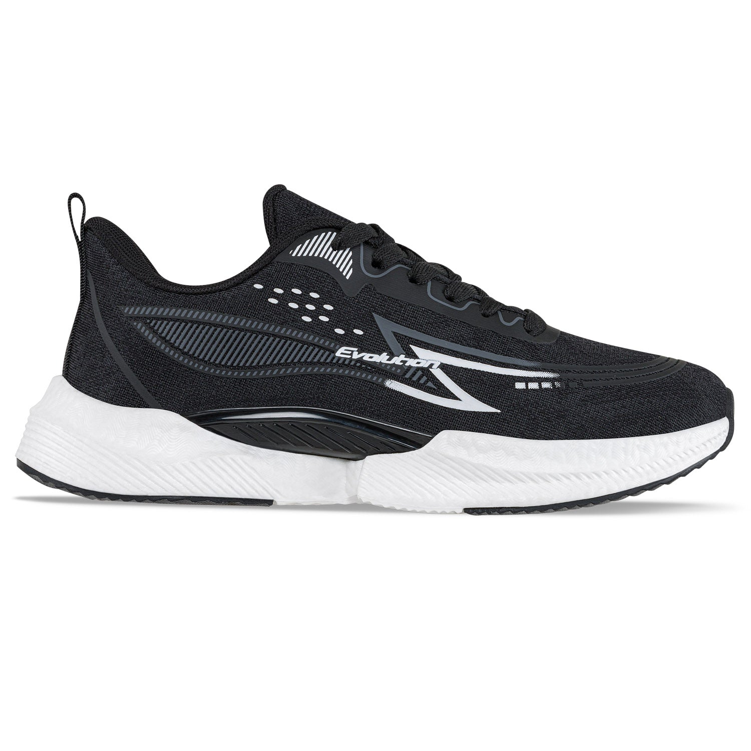 Tenis Running Minul Negro Croydon para Mujer