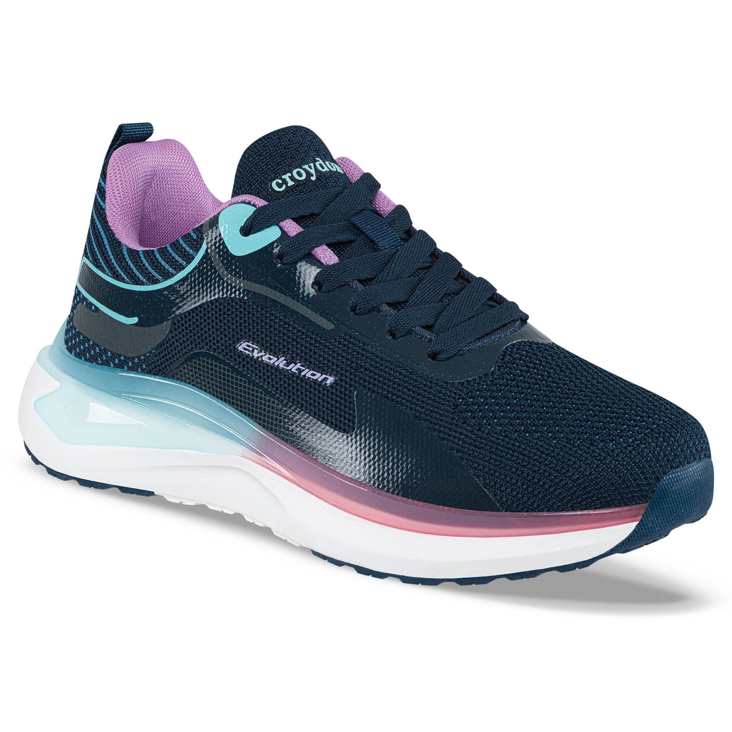 Tenis Running Nifel Azul Osc Croydon para Mujer