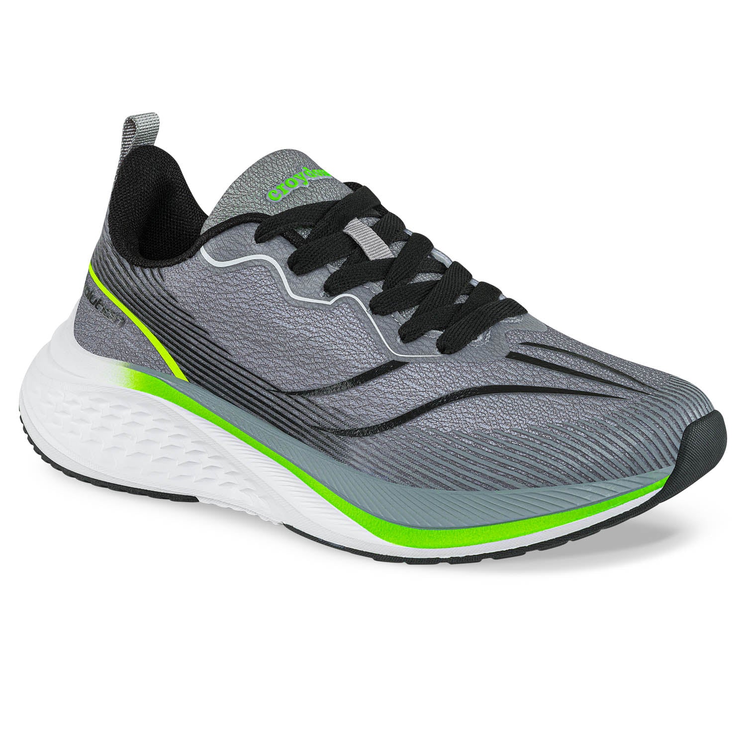 Tenis Running Jupit Gris Croydon para Mujer