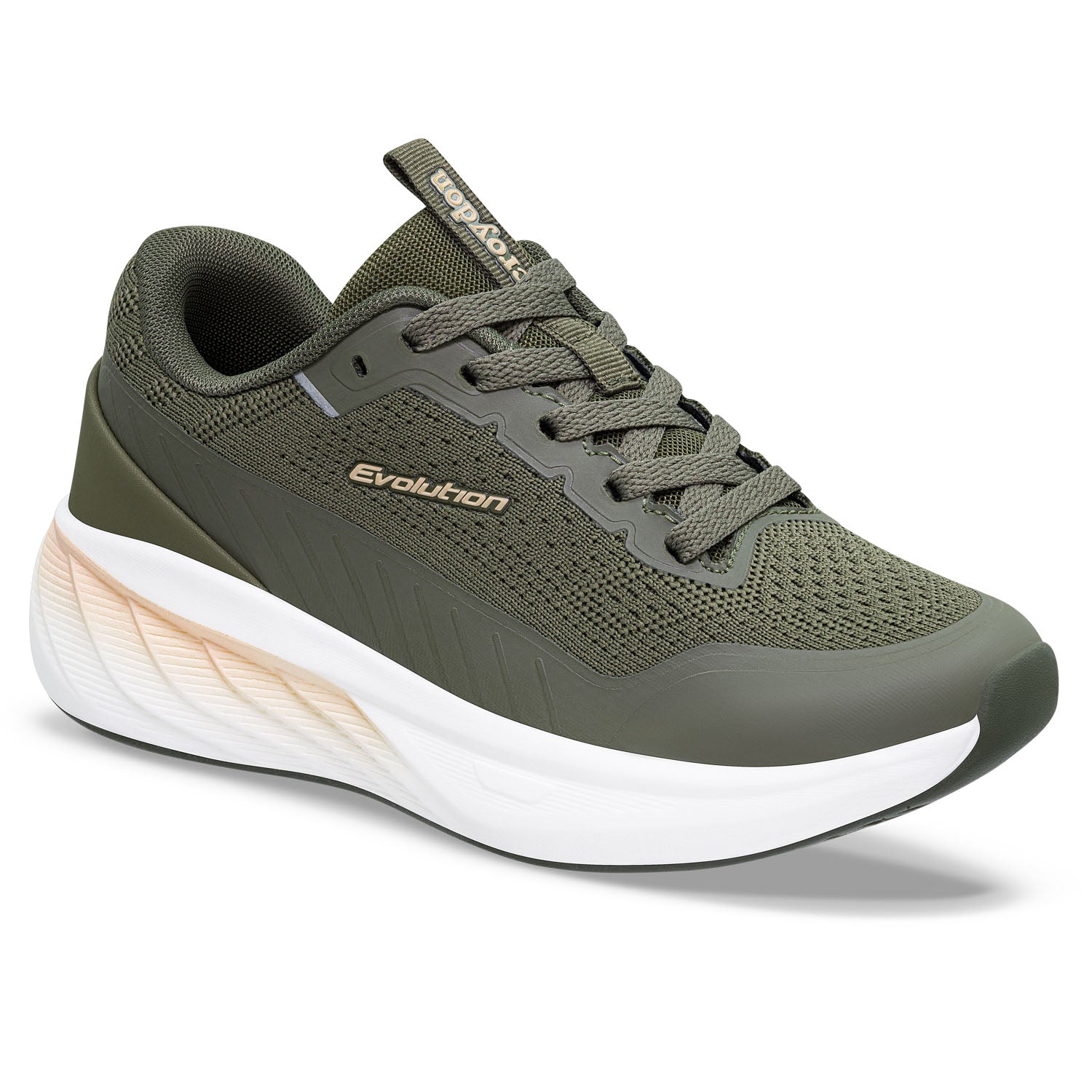 Tenis Running Zeal Verde Croydon para Mujer