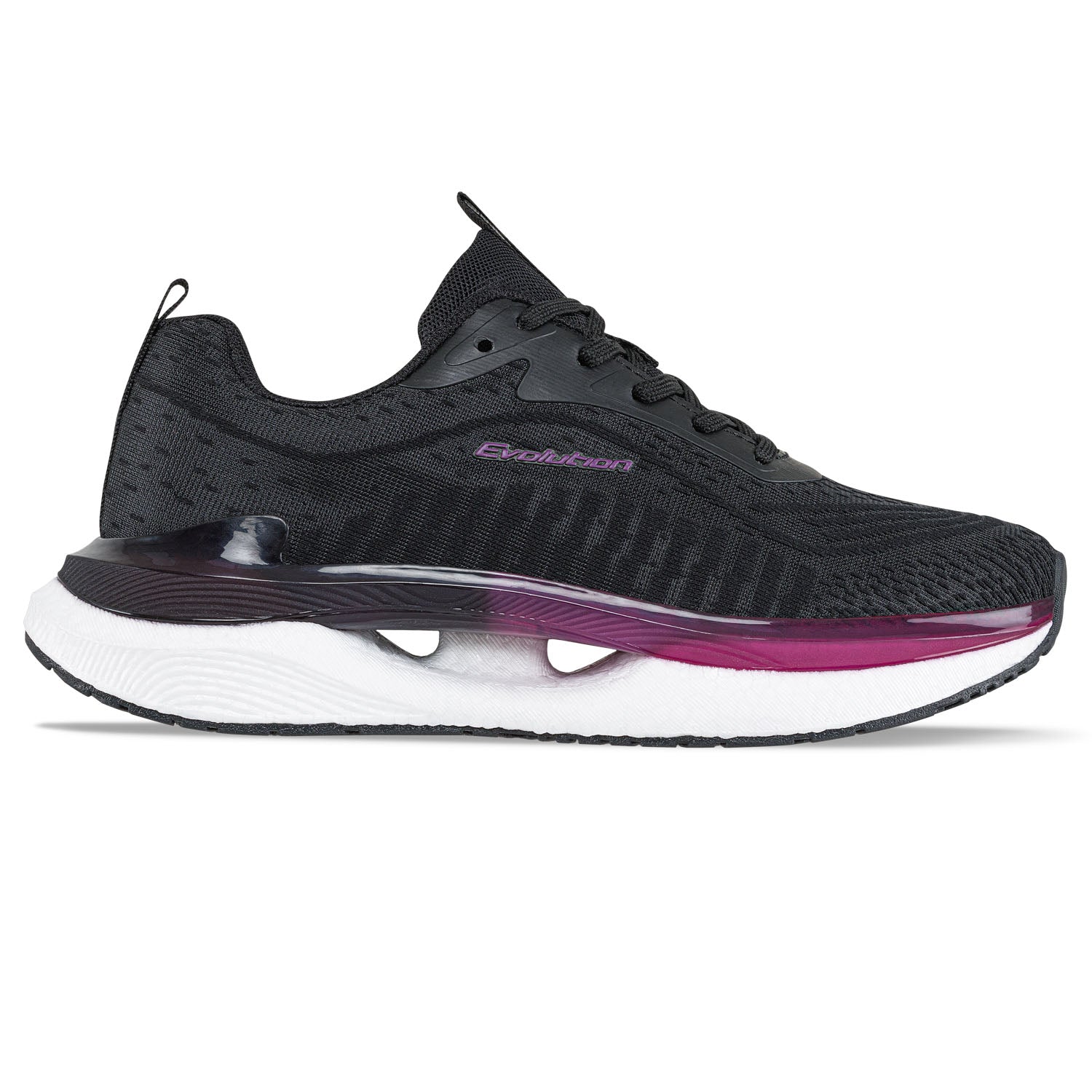 Tenis Running Gruff Negro Croydon para Mujer