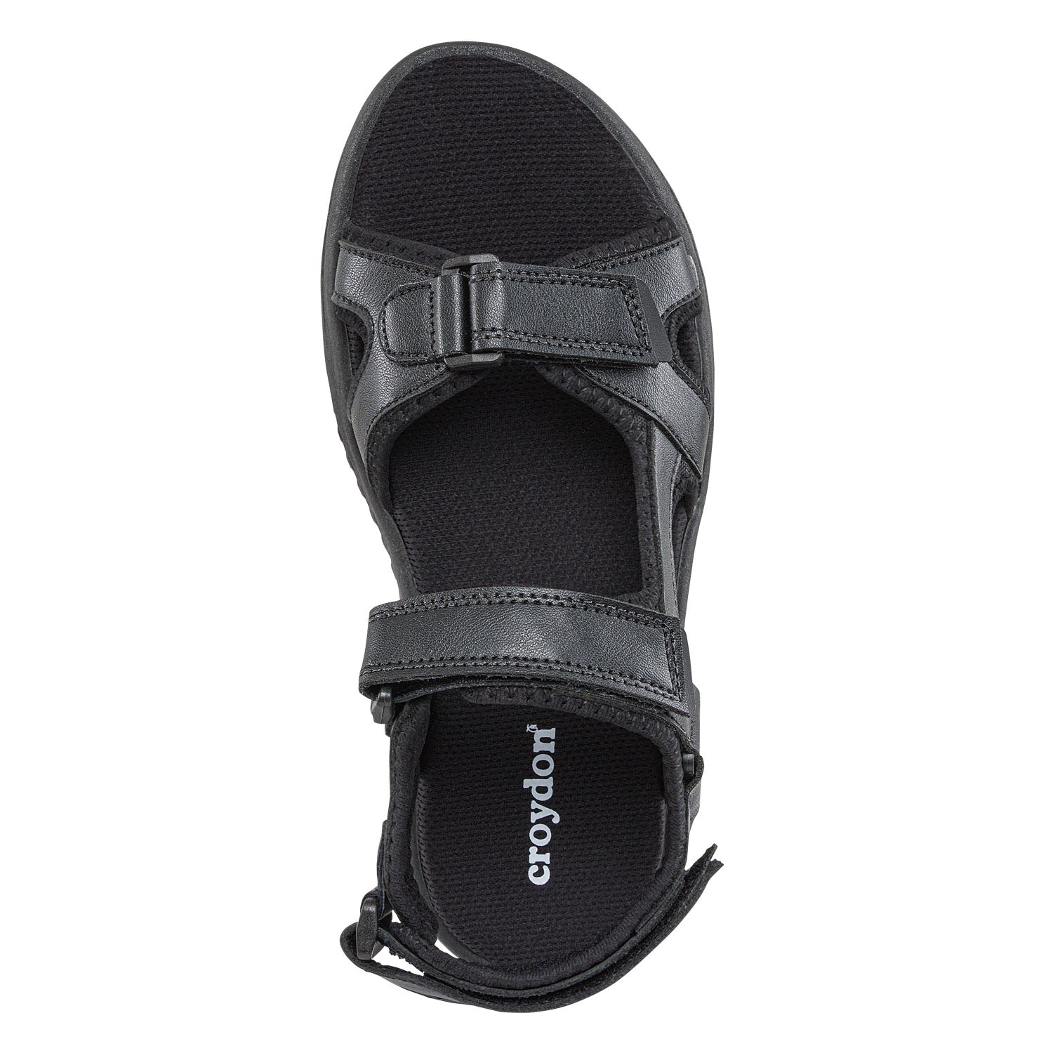 Sandalias Asaias Negro Croydon para Hombre