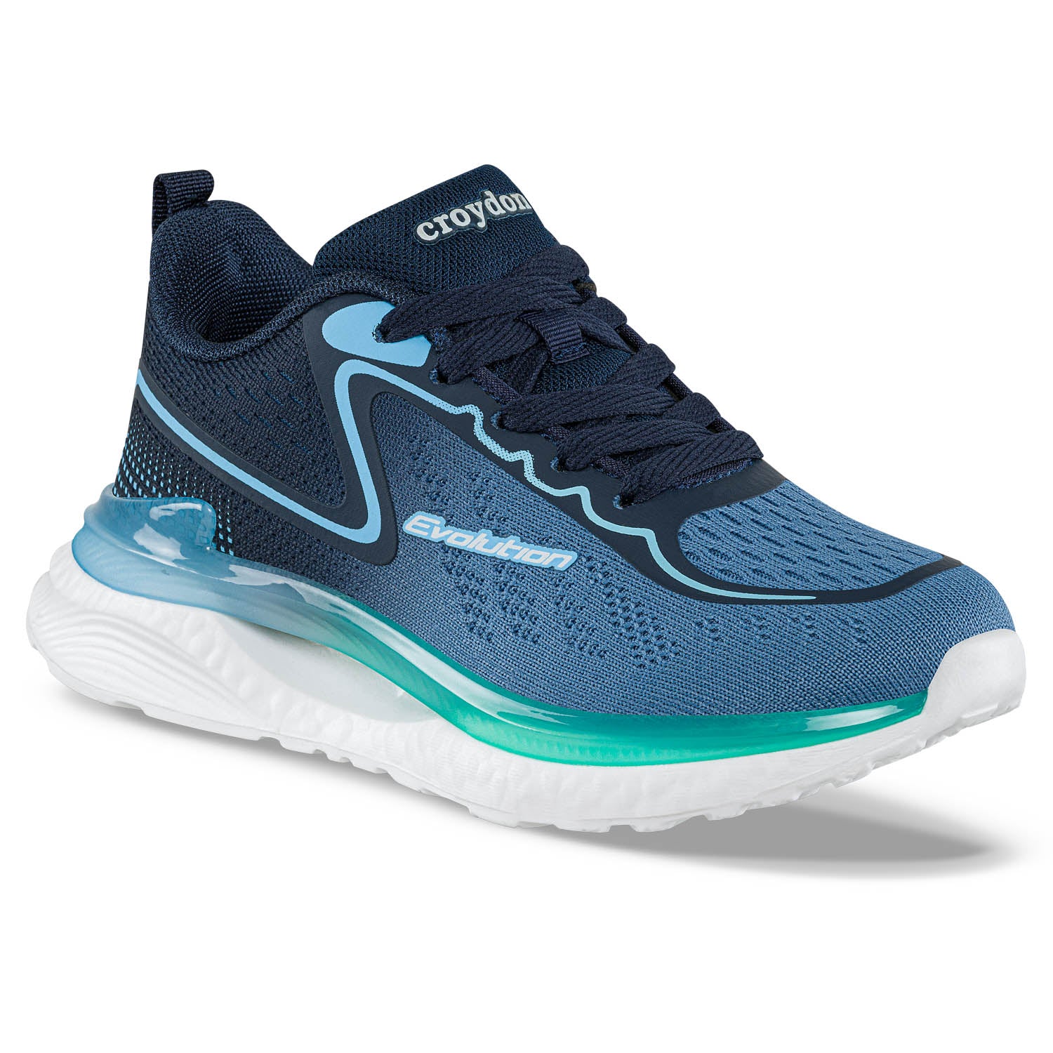 Tenis Running Gemel Azul Croydon para Niño