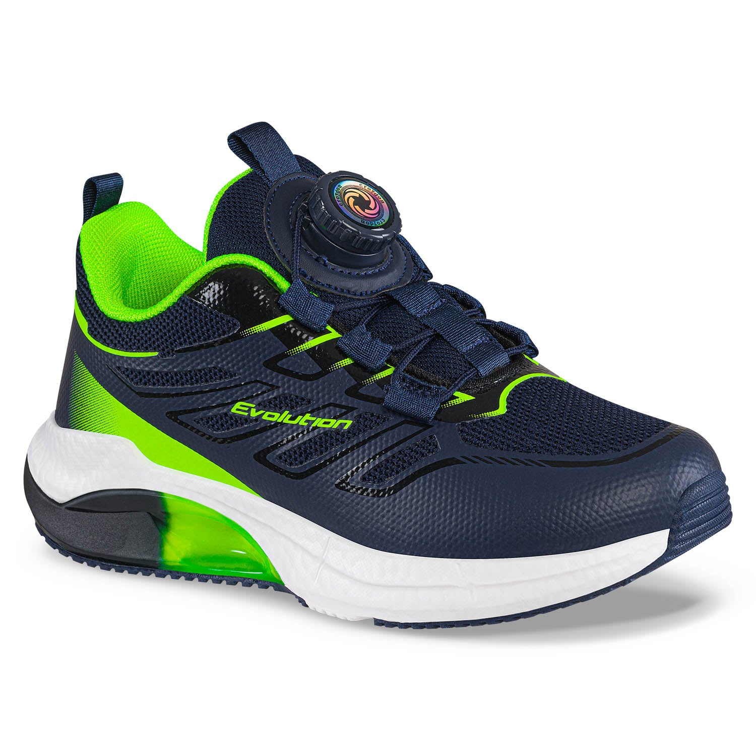 Tenis Running Furam Azul Osc Croydon para Niño