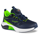 Tenis Running Furam Azul Osc Croydon para Niño