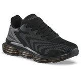 Tenis Running Ladano Negro-Gris Croydon para Niño