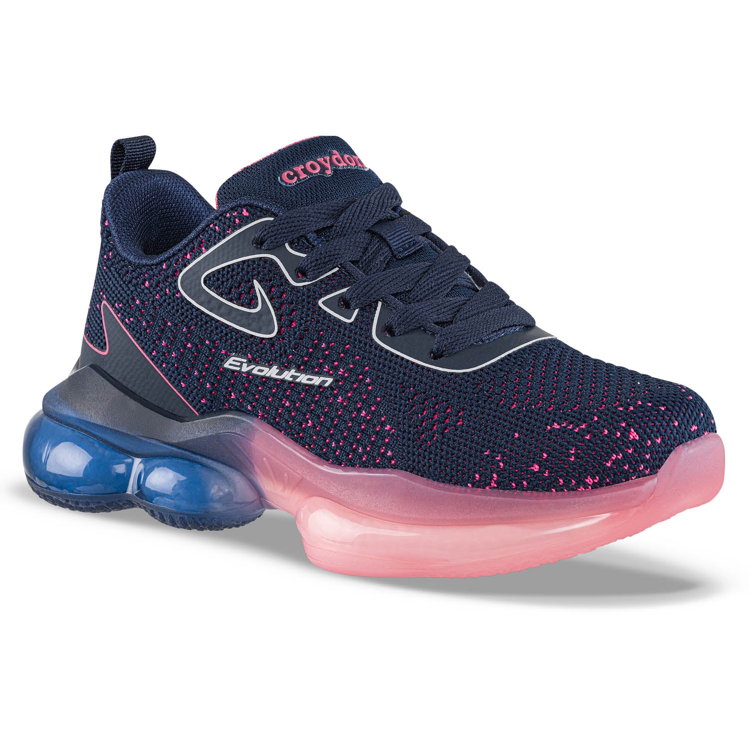 Tenis Running Mesuri Azul Osc Croydon para Niña