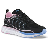 Tenis Running Qorife Negro Croydon para Niña