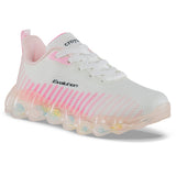 Tenis Running Sillux Rosa Croydon para Niña