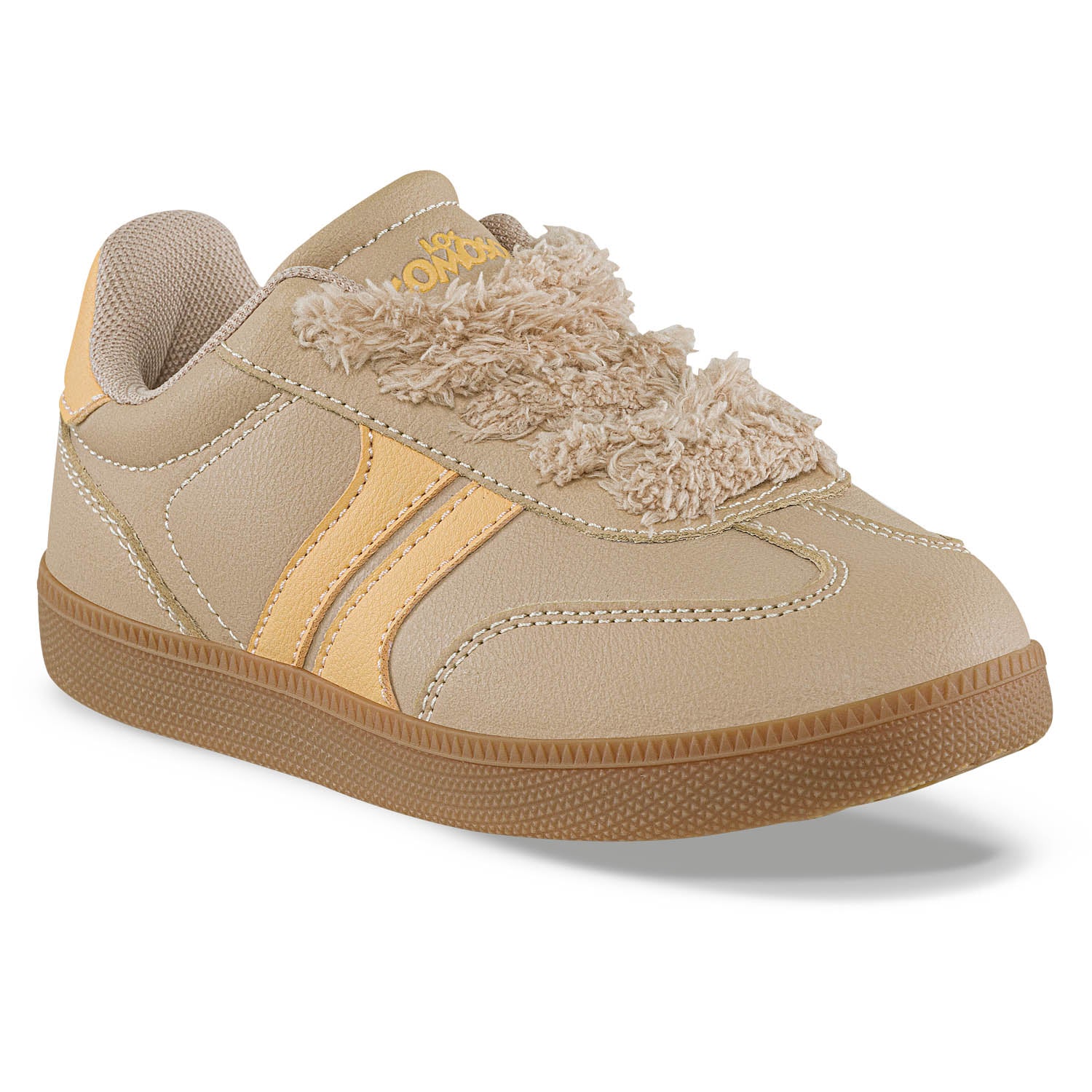 Tenis Casuales Kirty Beige Los Gomosos para Niña