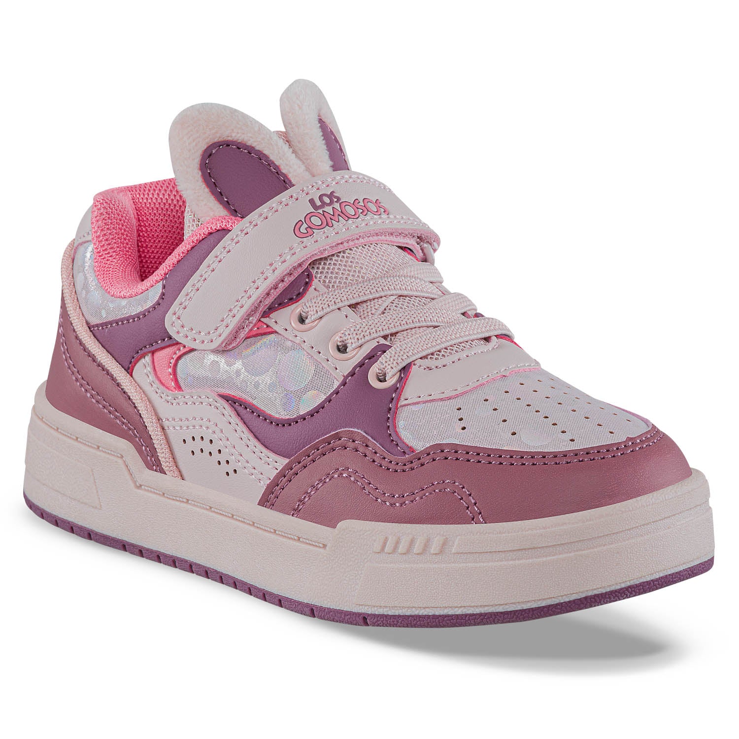 Tenis Casuales Mirez Rosa Los Gomosos para Niña
