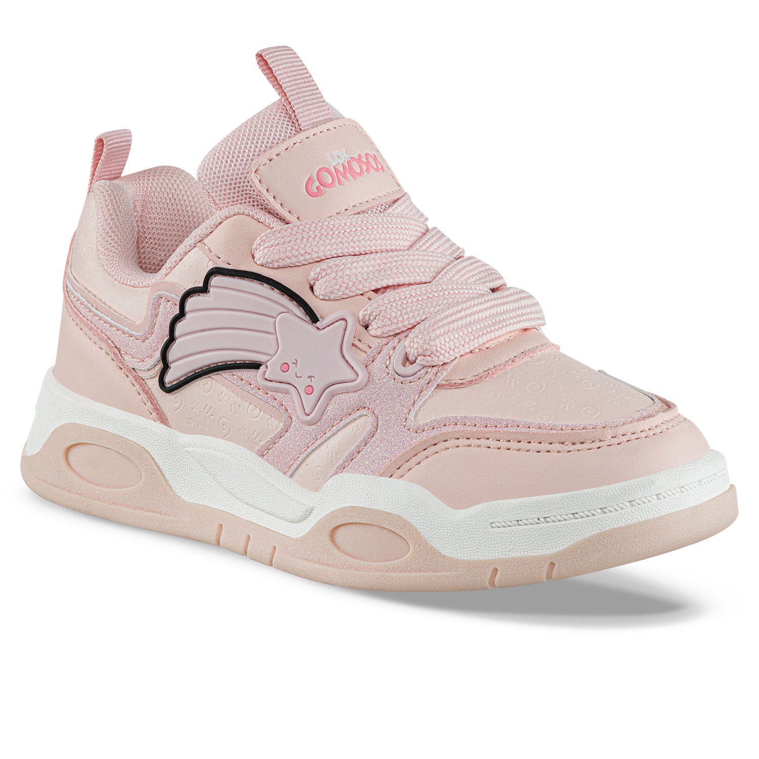 Tenis Casuales Hobor Rosa Los Gomosos para Niña