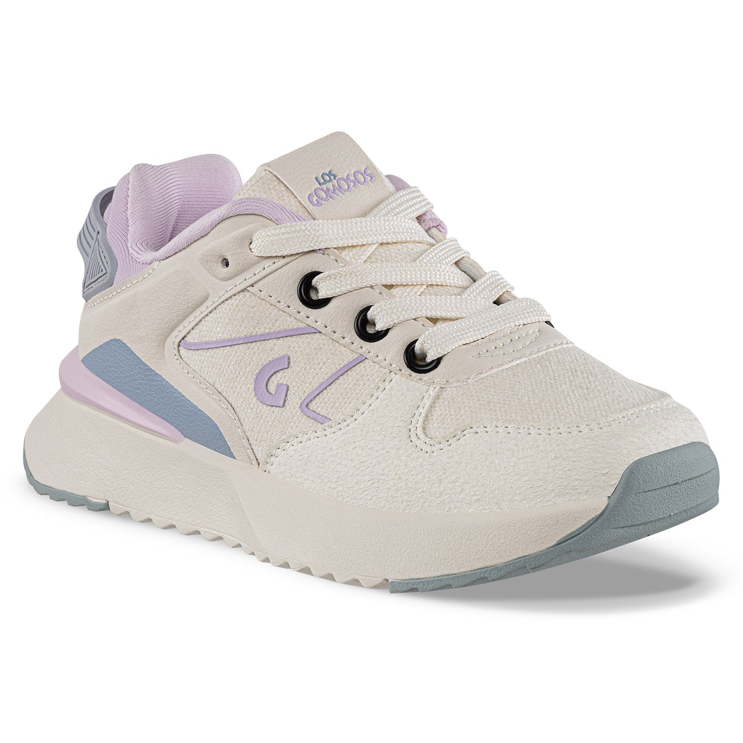 Tenis Urbanos Femon Beige Los Gomosos para Niña