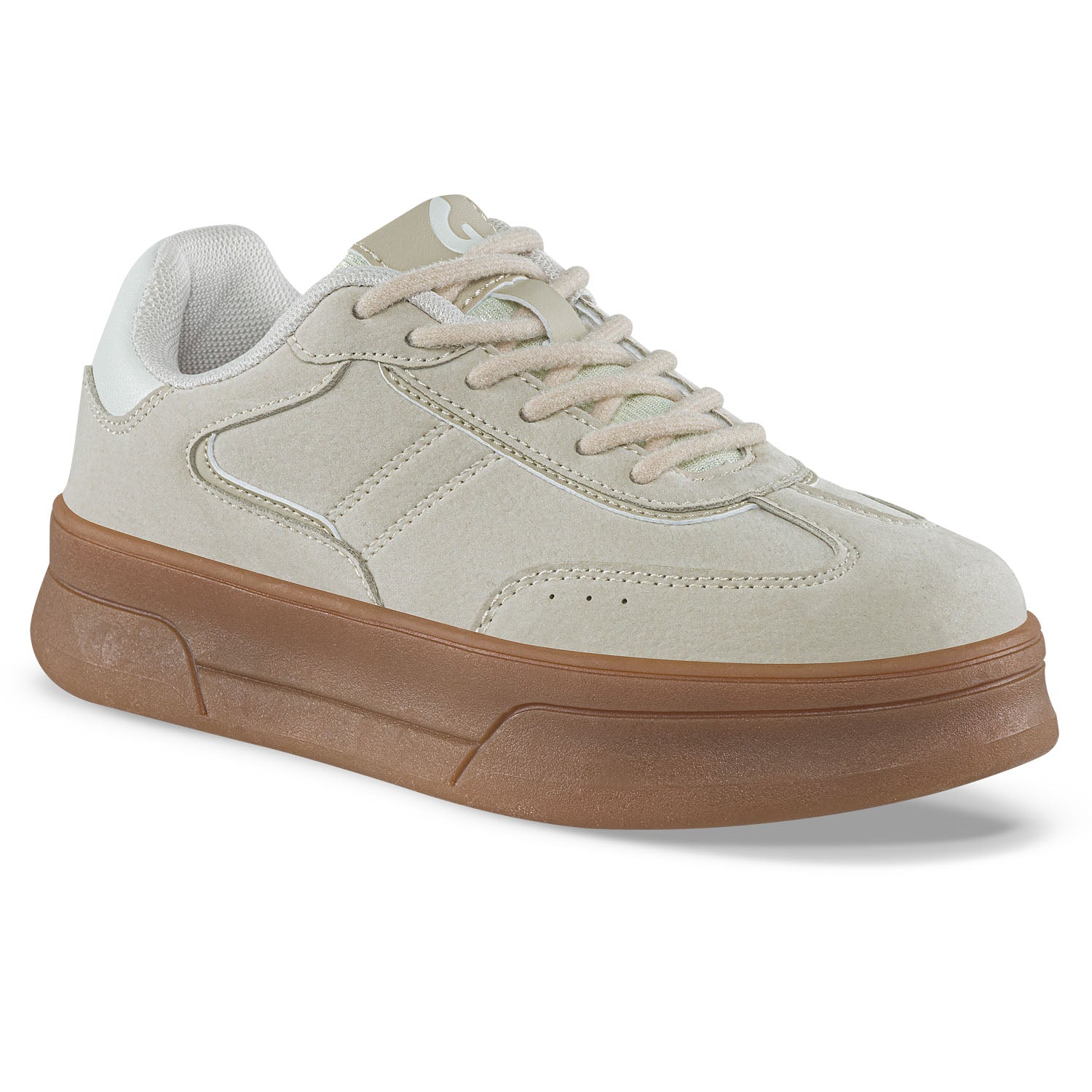 Tenis Casuales Merunit Beige Los Gomosos para Niña