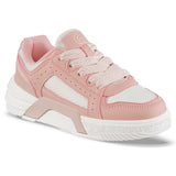 Tenis Casuales Tazimo Beige-Coral Los Gomosos para Niña