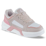 Tenis Casuales Tazimo Blanco-Rosa Los Gomosos para Niña