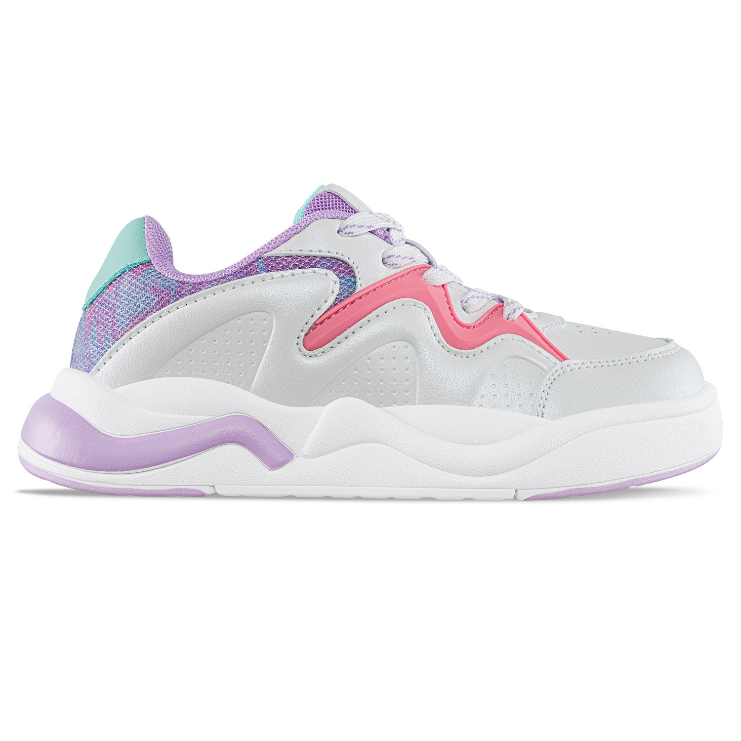 Tenis Casuales Nadopi Blanco-Mora Los Gomosos para Niña