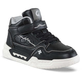 Botas Ziraf Negro-Plata Los Gomosos para Niña