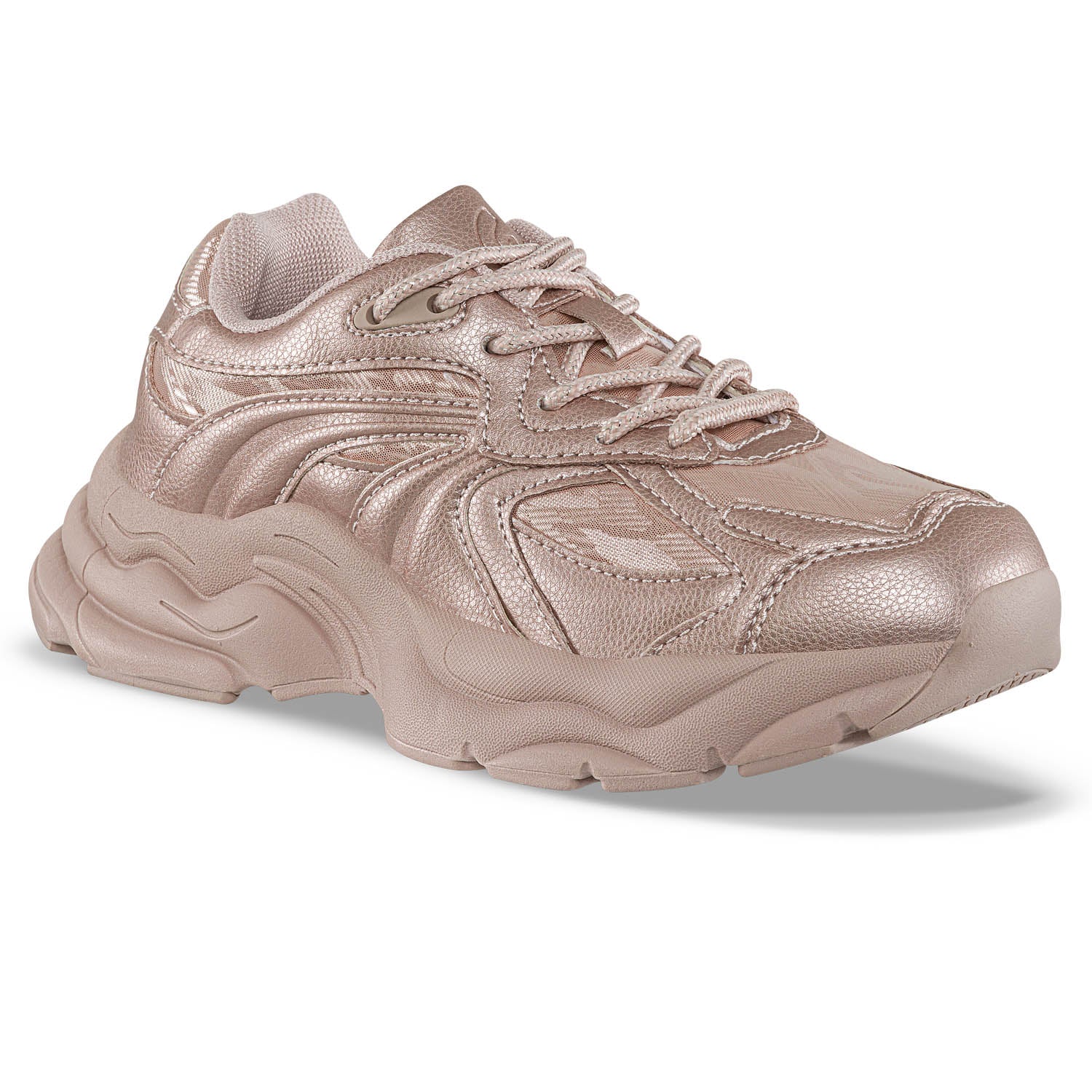 Tenis Urbanos Vifor Oro Rosa Los Gomosos para Niña